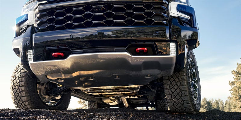 2026 Chevrolet Silverado 1500 front grille detail